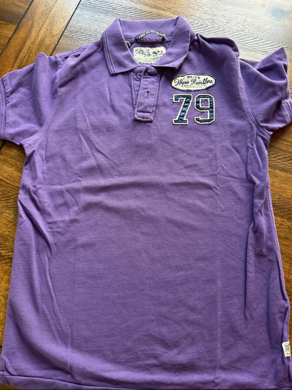 Scotch & Soda Purple Collared Polo
